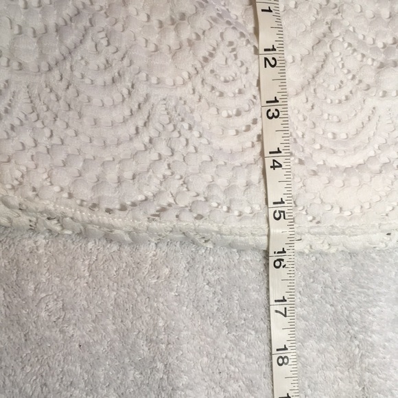 Lilly Pulitzer white lace tube top - Picture 6 of 8